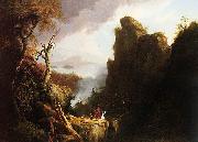 Thomas Cole Indian Sacrifice (mk13) oil on canvas